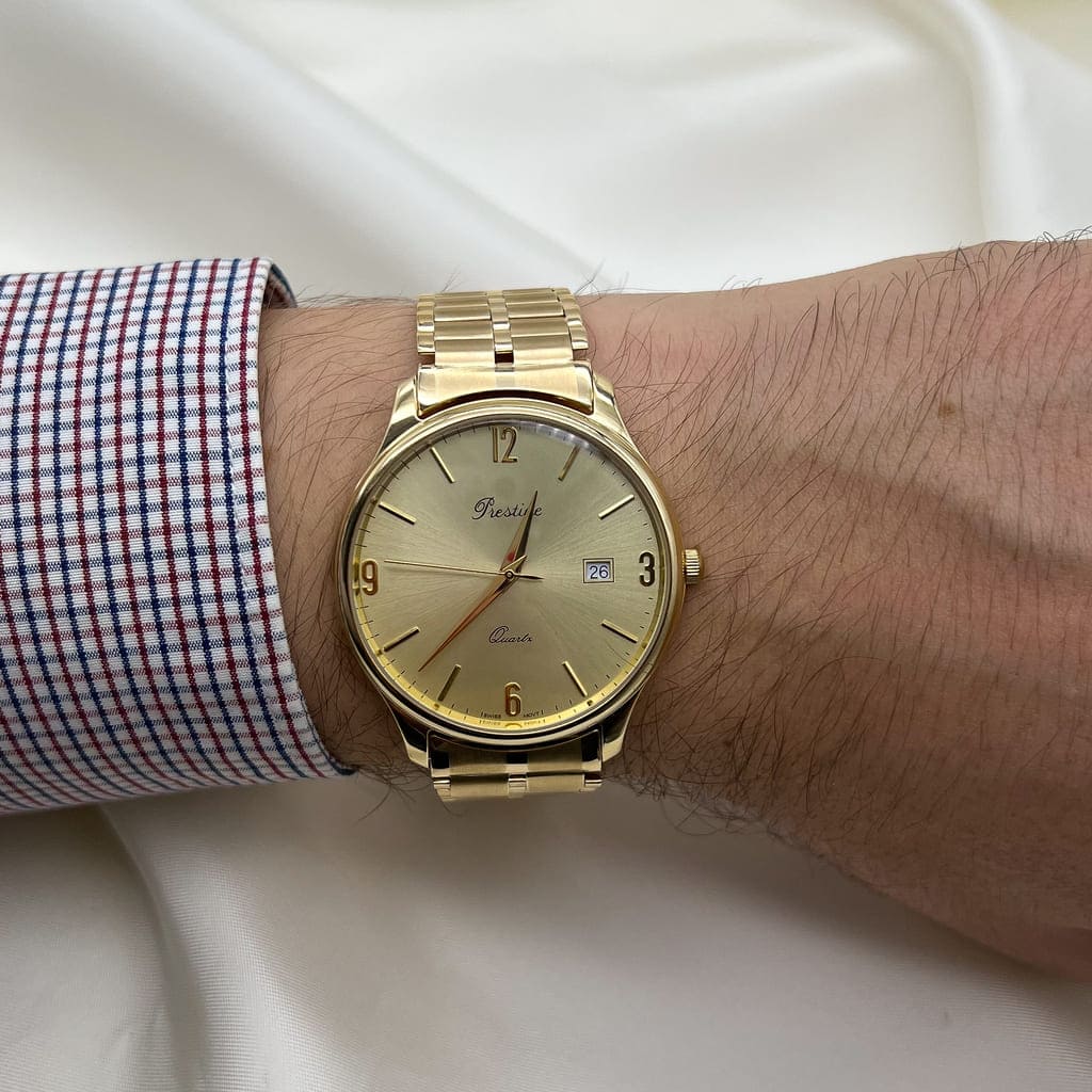 Ceas Aur 14k Prestige Barbati 36mm