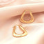 Cercei Aur Galben 14k Geometrici