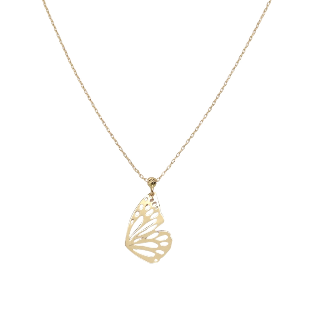 Lant Aur 14k Aripa de Fluture