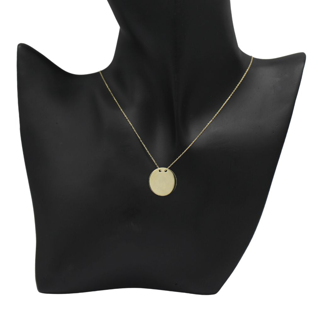 Lant Aur 14k Banut Pentru Gravat 1.7 cm