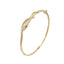 Bratara Aur 14k Sarpe cu Pietre Zirconia
