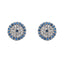 Cercei Argint Evil Eye