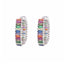 Cercei Argint Creole Rainbow Eternity