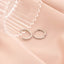 Cercei Argint Eternity cu Pietre Zirconia