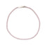 Bratara Tennis Aur Alb 14k cu Pietre Roz 2mm