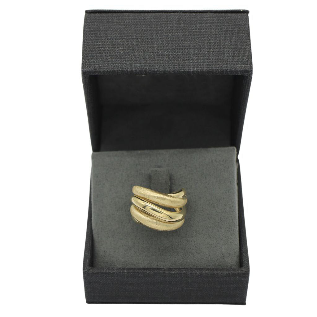 Inel Aur 14k Wavy Gold