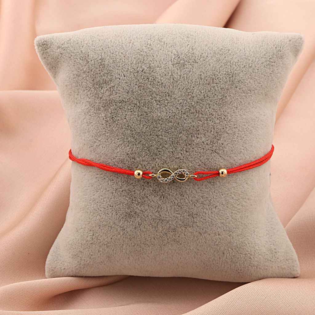 Bratara Snur Aur 14k Model Infinit cu Pietre Zirconia