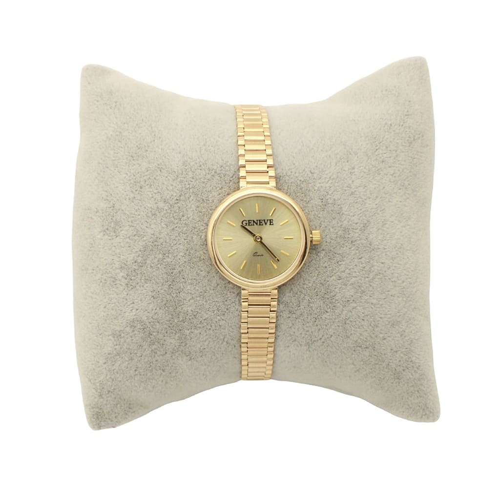 Ceas Aur 14k Geneve Dama Cadran Rotund 20mm