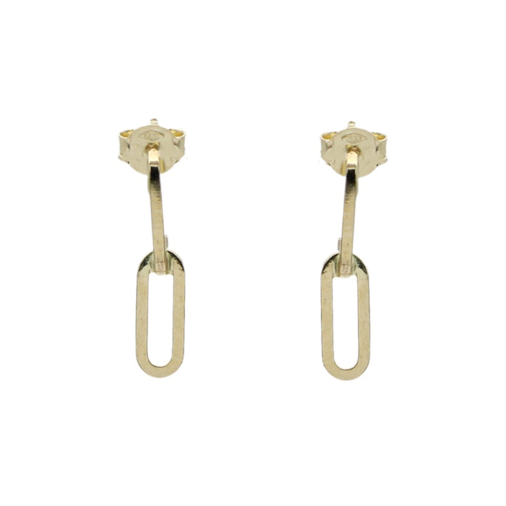 Cercei Aur 14k Modern Chain