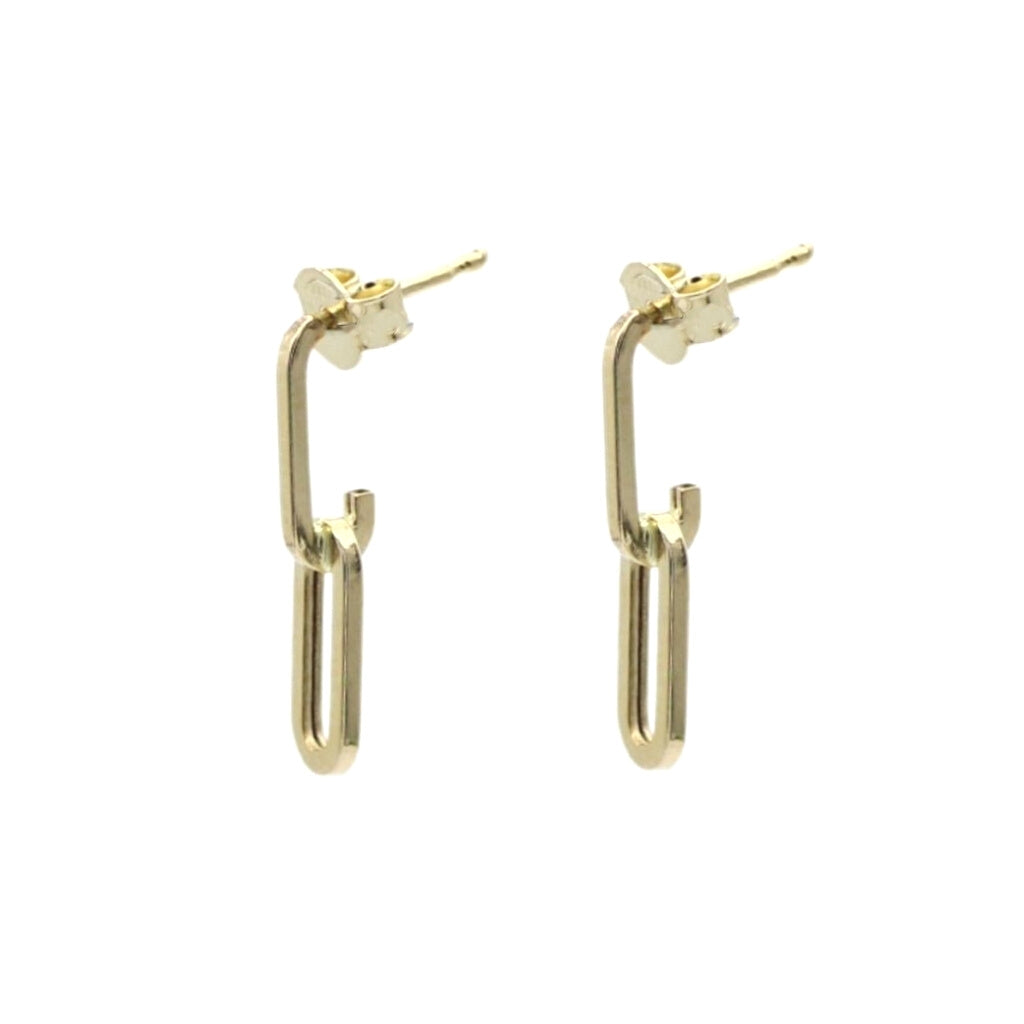 Cercei Aur 14k Modern Chain