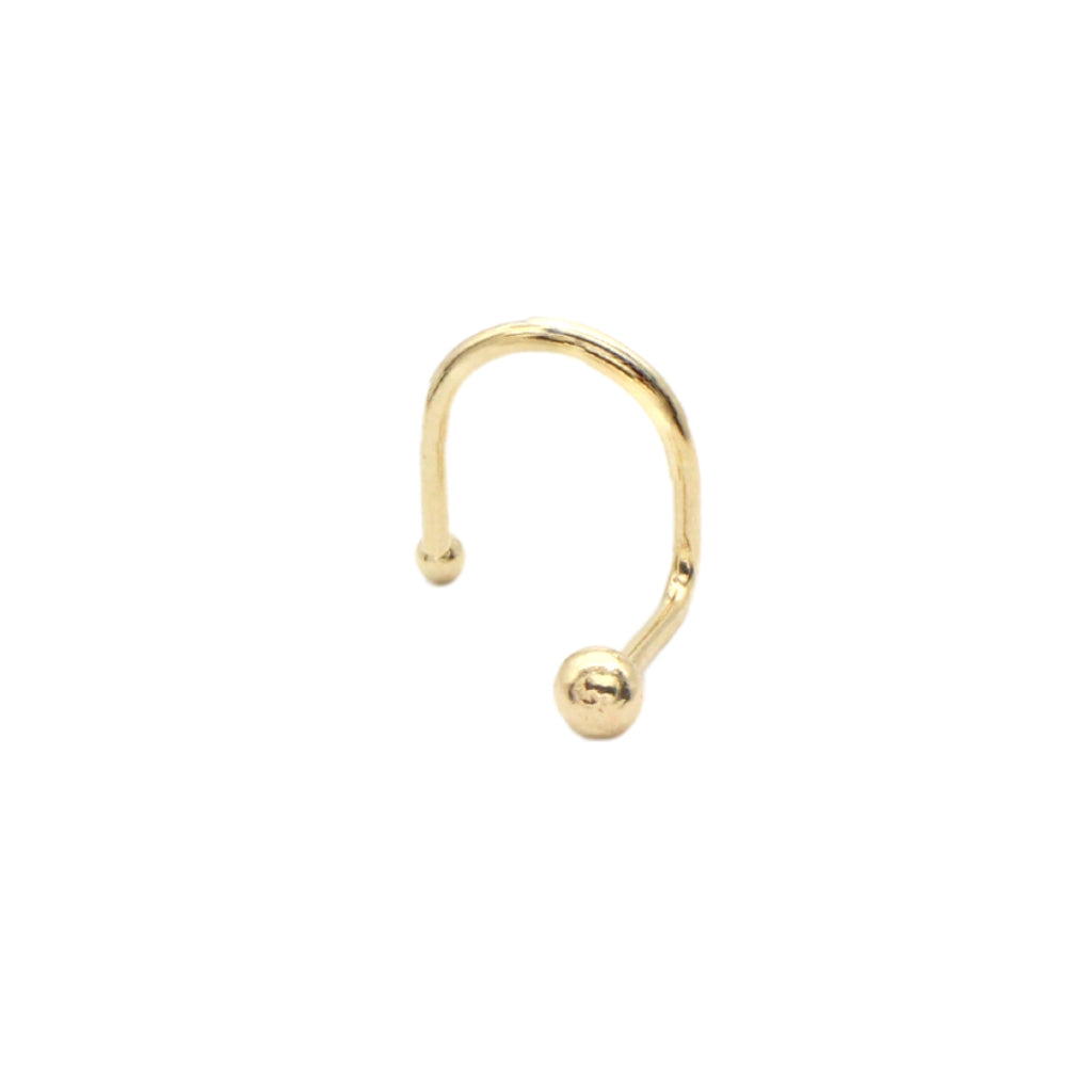 Cercel Piercing de Nas Aur 14k