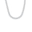 Lant Argint Cuban Link cu Pietre Zirconia