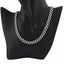 Lant Argint Cuban Link cu Pietre Zirconia