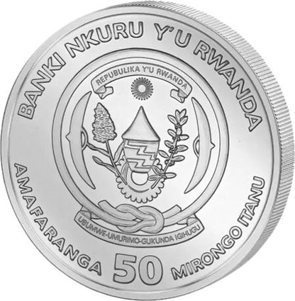 Moneda Argint: 1 oz Rwanda Shoebill Silver 2019
