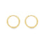 Cercei Placati cu Aur Essential Classic Hoops