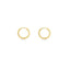 Cercei Placati cu Aur Essential Classic Hoops