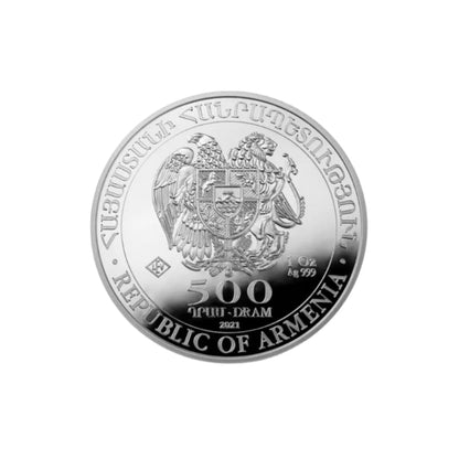 Moneda Argint 31.1 g 999‰ Arca lui Noe