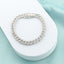 Bratara Argint Cuban Link cu Pietre Zirconia