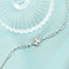 Bratara Argint Modern Flower Chain - SORELLY