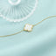 Bratara Argint Placat cu Aur Floare cu Sidef
