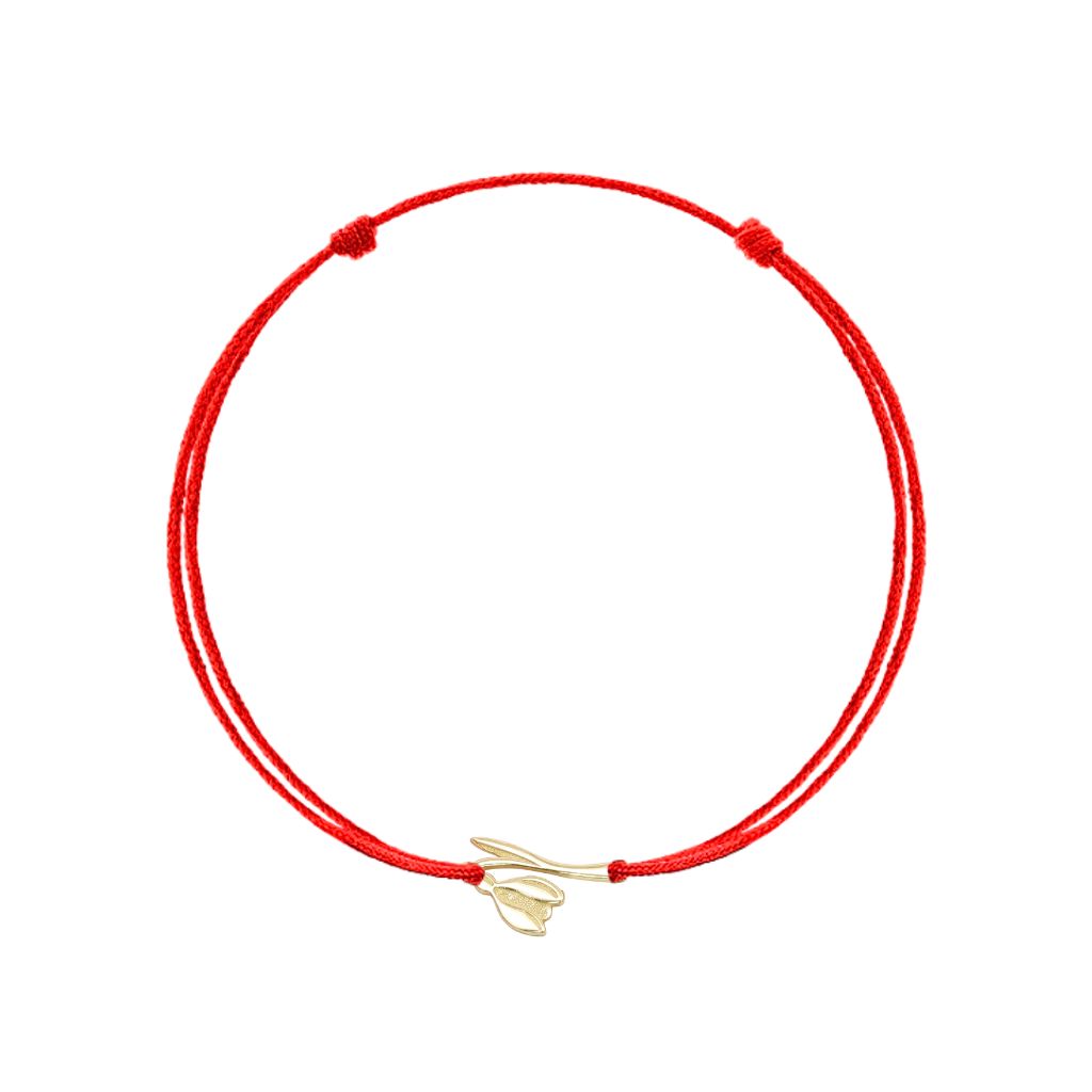Bratara Argint Ghiocel Placat cu Aur 14k