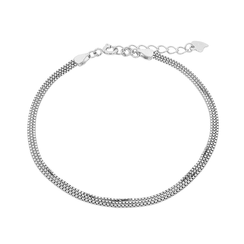 Bratara Argint Tripla Chain