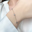 Bratara Aur 14k Alb Dainty Flowers - SORELLY