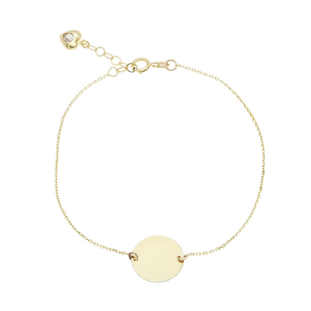 Bratara Aur 14k Banut pentru Gravare 1.3 cm
