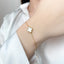 Bratara Aur 14k Floare cu Sidef - SORELLY