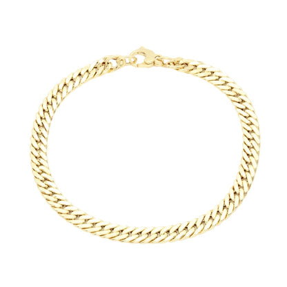 Bratara Aur 14k Impletita Cuban Link