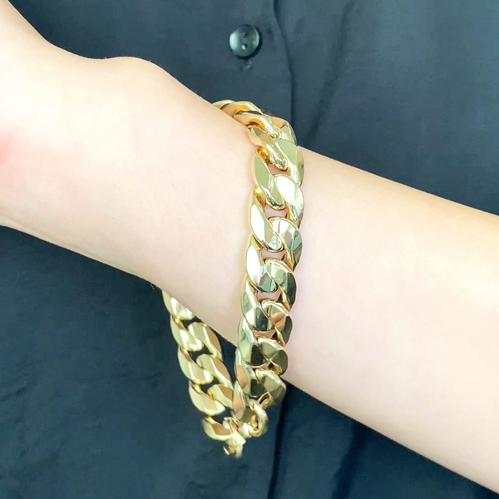 Bratara Aur 14k Masiva Cuban Link