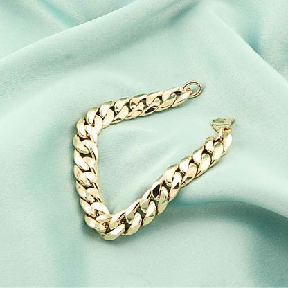 Bratara Aur 14k Masiva Cuban Link