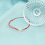 Bratara Aur 14k Snur Rosu Litera B 1 cm - SORELLY