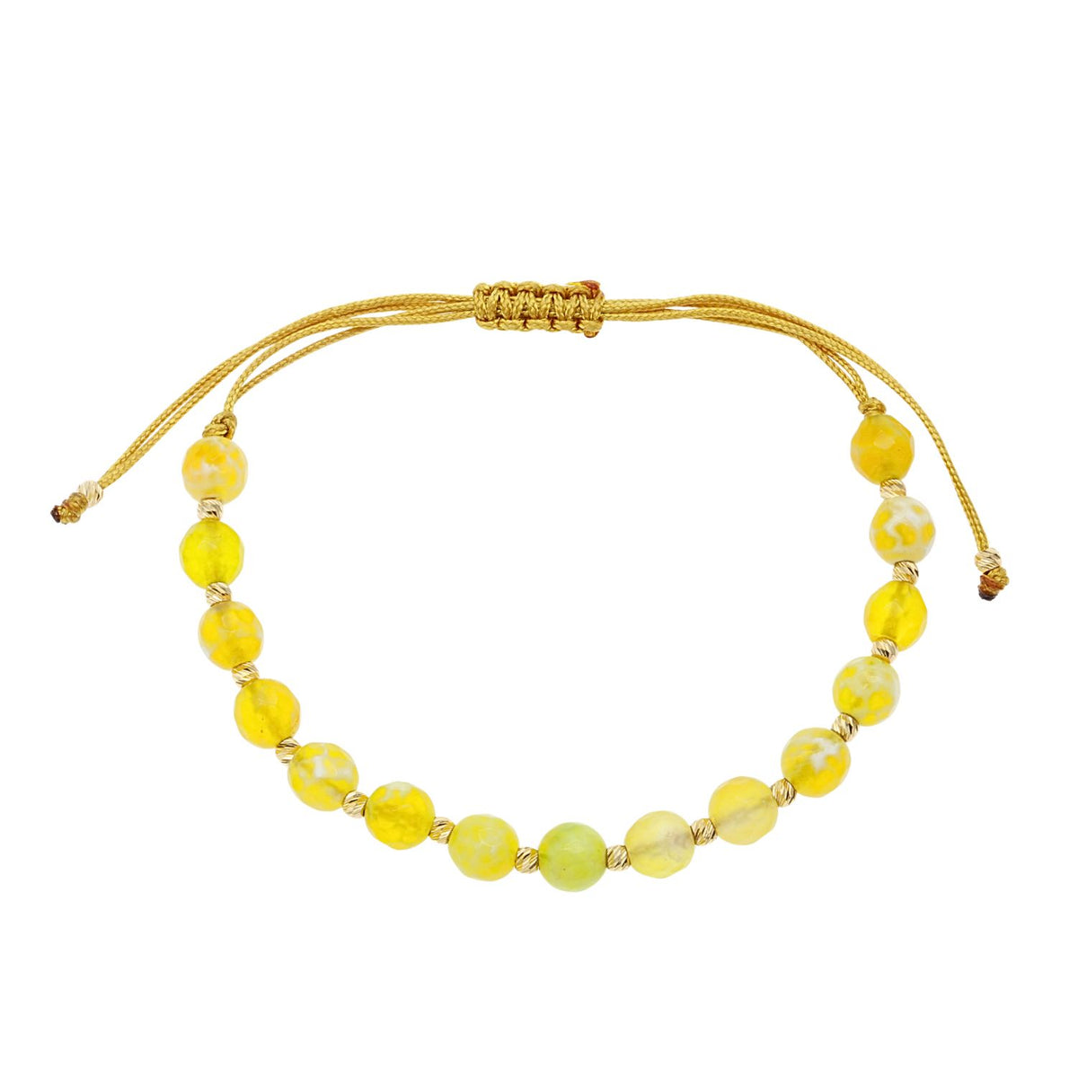 Bratara Aur 14k Snur cu Agat