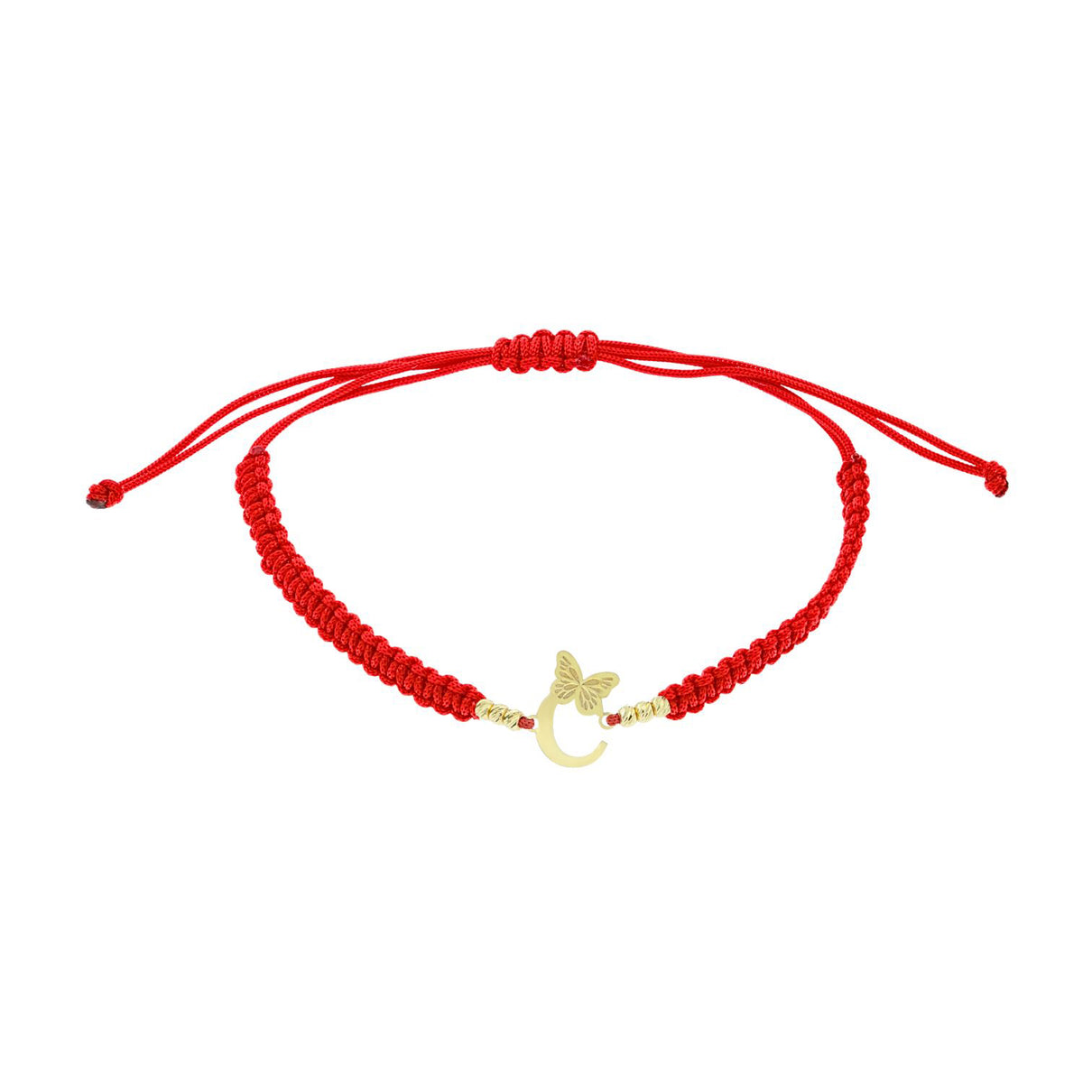 Bratara Aur 14k Snur cu Initiala C