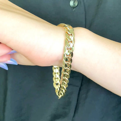 Bratara Aur 14k Zale Cuban Link