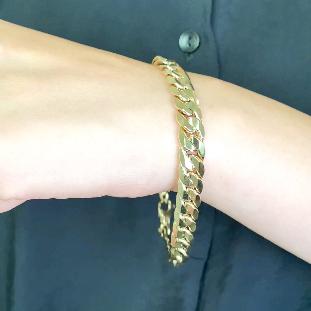 Bratara Aur 14k Zale Cuban Link