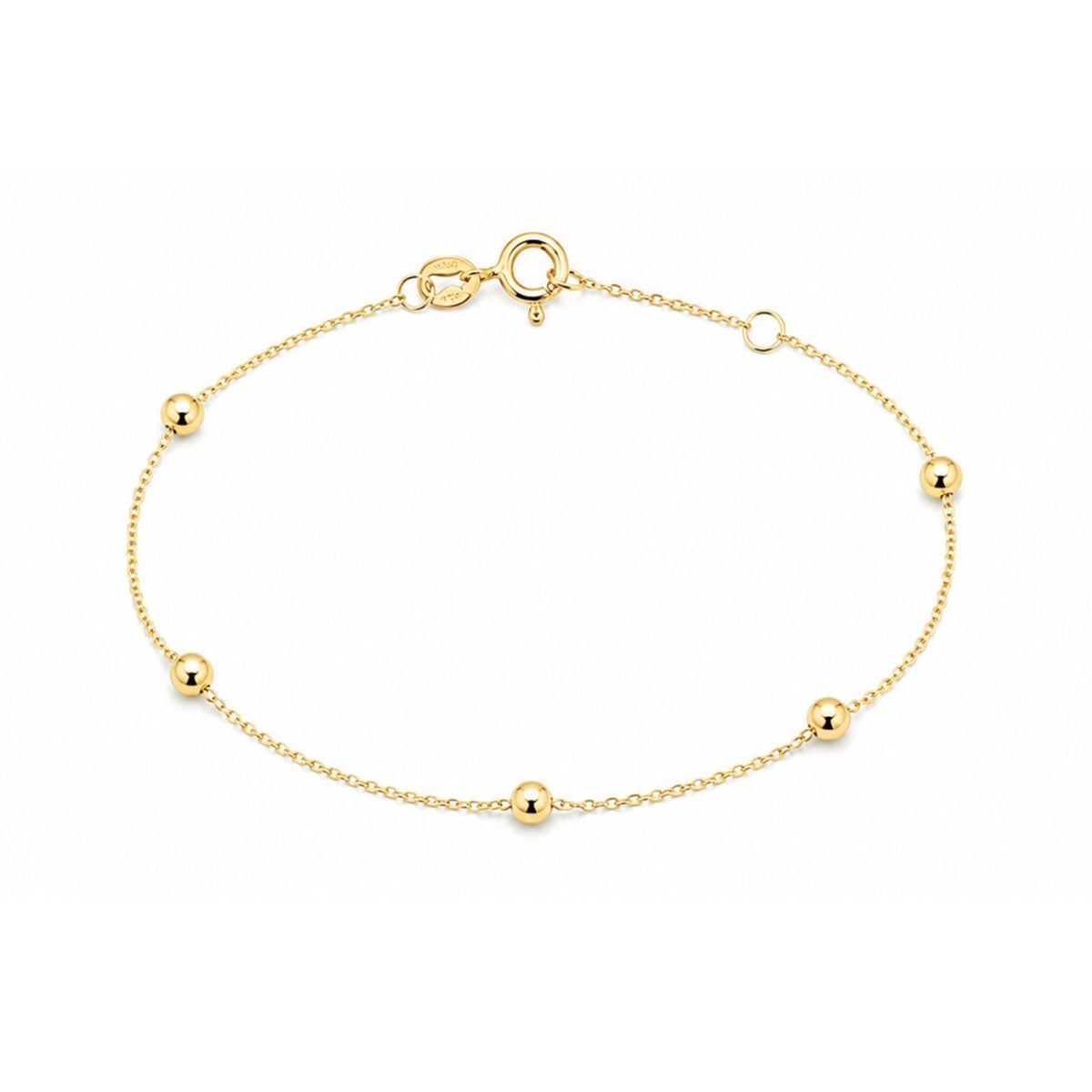 Bratara Aur 14k cu Bile 3mm