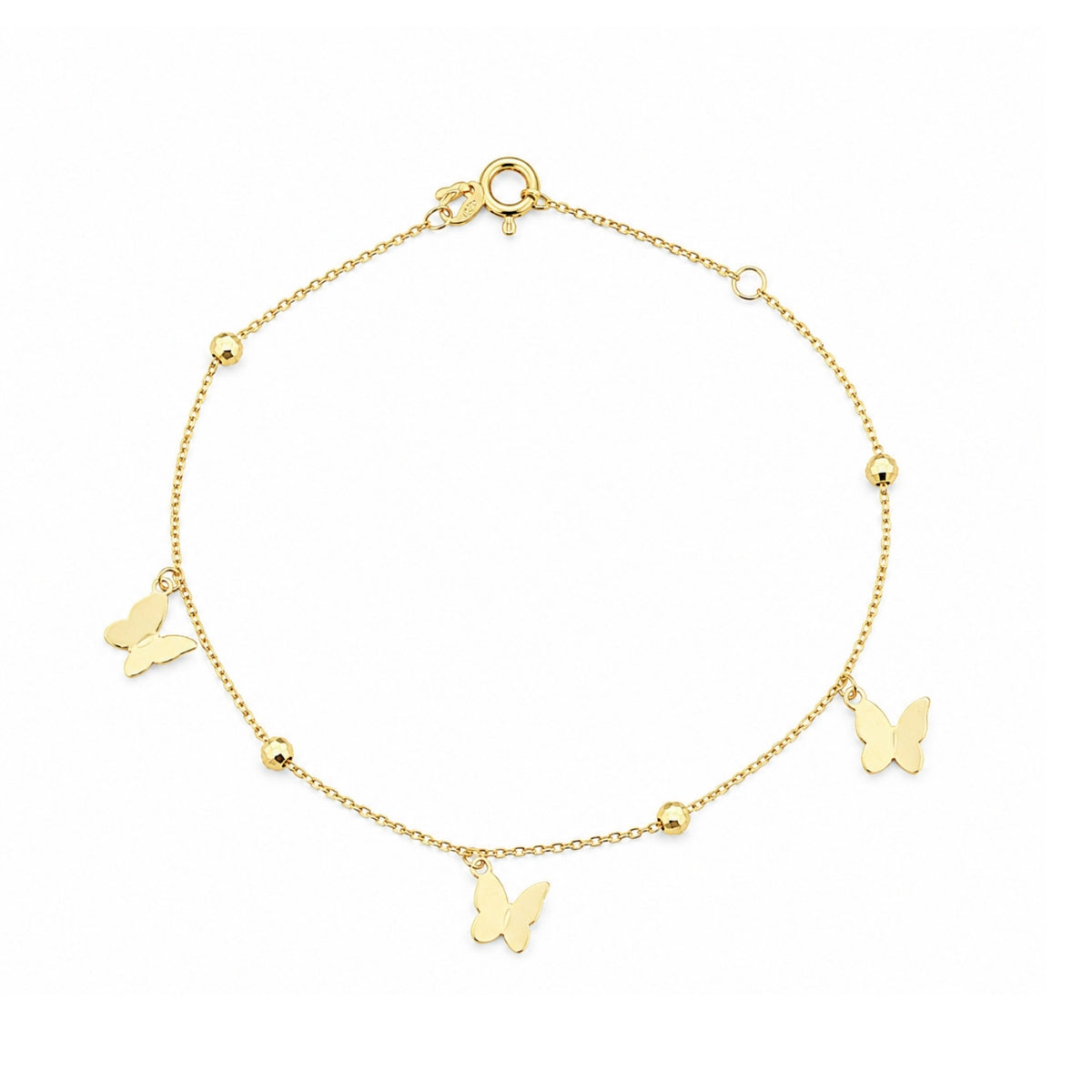 Bratara Aur 14k cu Fluturi