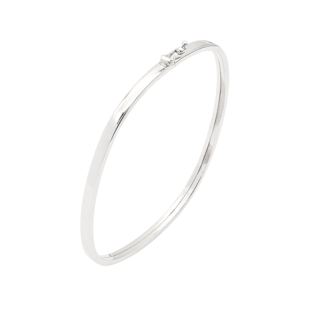 Bratara Aur Alb 14k Fixa Square Bangle