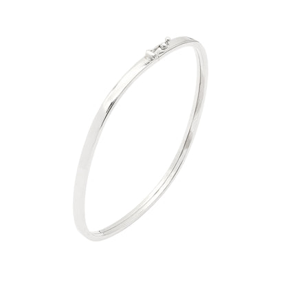 Bratara Aur Alb 14k Fixa Square Bangle