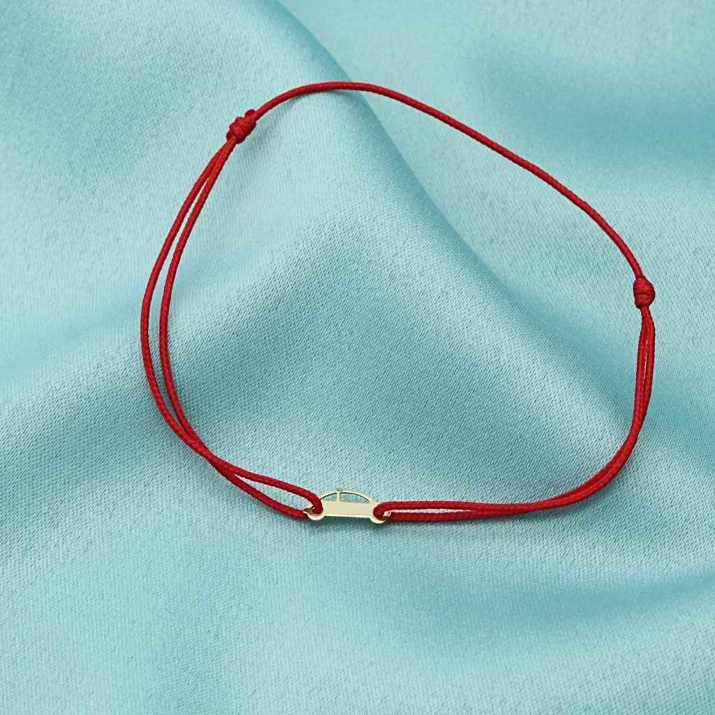 Martisor Bratara Aur 14k Snur cu Masinuta