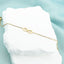 Bratara Placata cu Aur 14k Infinit