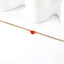 Bratara Placata cu Aur 14k Red Heart
