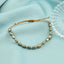 Bratara Snur cu Bile Aur 14k si Hematit Auriu 5mm - SORELLY