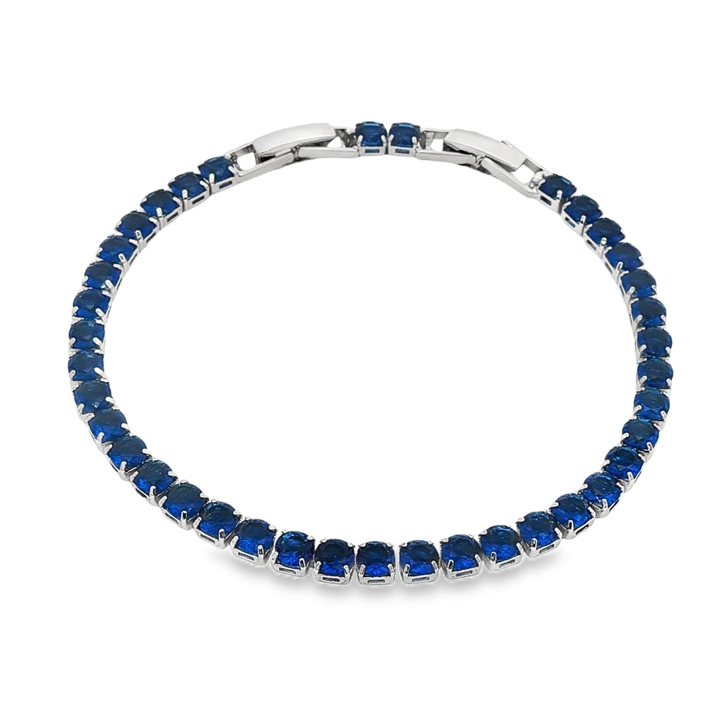 Bratara Tennis Royal Blue 4 mm