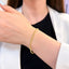 Bratara Argint Placat cu Aur 18k Bile