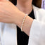 Bratara Argint Placat cu Aur 18k cu Perle