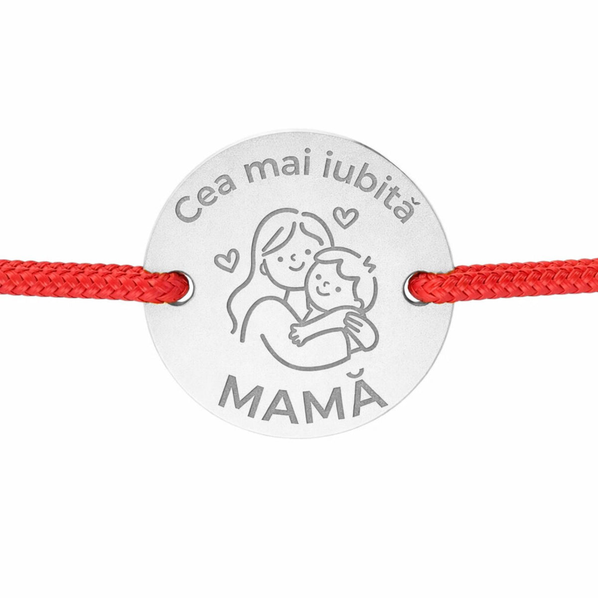 Bratara Argint Snur Banut Mama