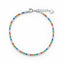 Bratara Argint Tennis cu Pietre Multicolore